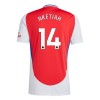 Camiseta de fútbol Arsenal Nketiah 14 Primera Equipación 2024-25 - Hombre